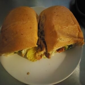 Prime Rib Steak Sándwich